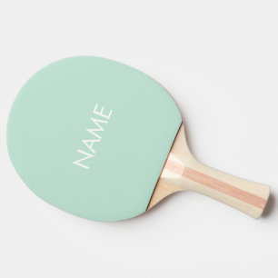 individuelle Name-Text Monogramm Meeresfrüchte gr Tischtennis Schläger