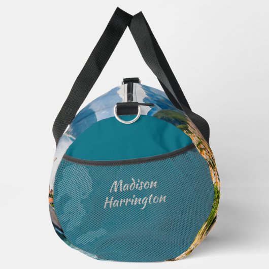 Individuelle Name & Text Montenegro Duffle Bag (Rechts)
