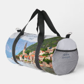 Individuelle Name & Text Montenegro Duffle Bag (Rechte Ecke)