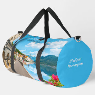 Individuelle Name & Text Montenegro Duffle Bag