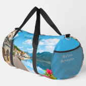 Individuelle Name & Text Montenegro Duffle Bag (Rechte Ecke)