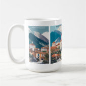 Individuelle Name & Text Montenegro Kaffeetasse (Links)
