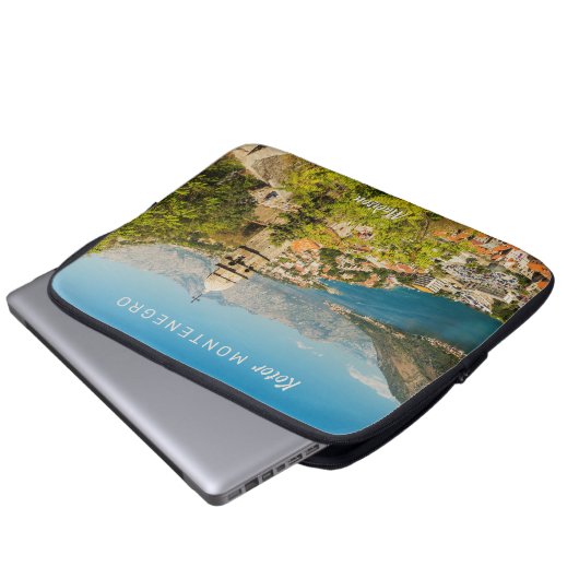 Individuelle Name & Text Montenegro Laptopschutzhülle (Vorne Knopf)