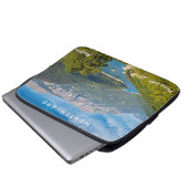 Individuelle Name & Text Montenegro Laptopschutzhülle (Vorne Knopf)