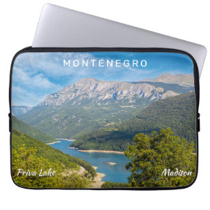 Individuelle Name & Text Montenegro Laptopschutzhülle