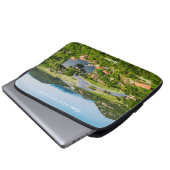 Individuelle Name & Text Montenegro Laptopschutzhülle (Vorne Knopf)