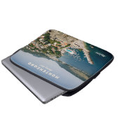 Individuelle Name & Text Montenegro Laptopschutzhülle (Vorne Knopf)