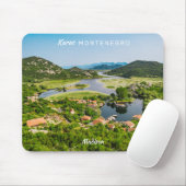 Individuelle Name & Text Montenegro Mousepad (Mit Mouse)