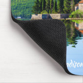 Individuelle Name & Text Montenegro Mousepad (Ecke)