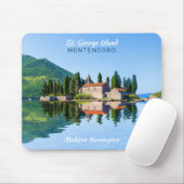Individuelle Name & Text Montenegro Mousepad (Mit Mouse)
