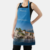 Individuelle Name & Text Montenegro Schürze (InSitu)