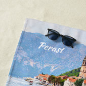 Individuelle Name & Text Montenegro Strandtuch (Beispiel)
