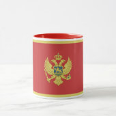 Individuelle Name & Text Montenegro Tasse (Zentrum)