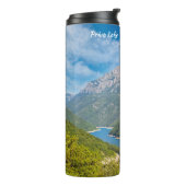 Individuelle Name & Text Montenegro Thermosbecher (Nach links gedreht)