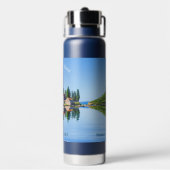 Individuelle Name & Text Montenegro Trinkflasche (Hinten)