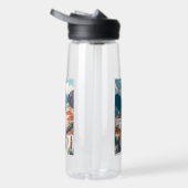 Individuelle Name & Text Montenegro Trinkflasche (Rechts)