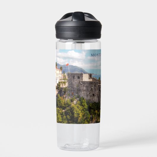 Individuelle Name & Text Montenegro Trinkflasche (Vorderseite)