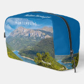 Individuelle Name & Text Montenegro Waschbeutel (Rechte Ecke)