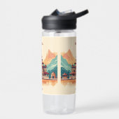 Individuelle Name & Text Nepal Trinkflasche (Links)