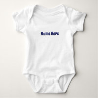 Individuelle Name Text niedlich, blau, blau