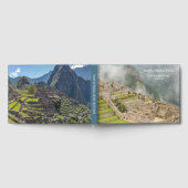 Individuelle Name & Text Peru Machu Picchu Gästebuch (Voll)