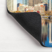Individuelle Name & Text Philadelphia Pennsylvania Mousepad (Ecke)
