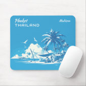 Individuelle Name & Text Phuket Thailand Mousepad (Mit Mouse)