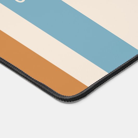 Individuelle Name Text Slogan Office oder Personal Schreibtischunterlage (Ecke)