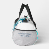 Individuelle Name & Text Snowboarder Duffle Bag (Rechts)