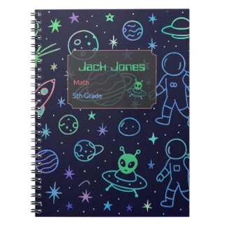 Individuelle Name & Text Spiral Foto Notebook Notizblock