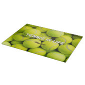 Individuelle Name & Text Tennis Balls Schneidebrett (Ecke)