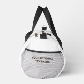 Individuelle Name & Text Tennis Duffle Bag (Rechts)