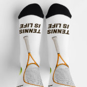 Individuelle Name & Text Tennis Socken (Oben)