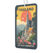 Individuelle Name / Text Thailand Autolufterfrischer (Links)