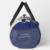 Individuelle Name & Text - tropischer Urlaub Duffle Bag (Rechts)