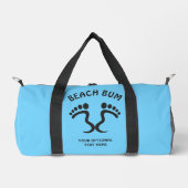 Individuelle Name-, Text- und Color-Beach-Bum Duffle Bag (Vorderseite)