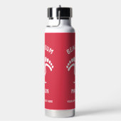 Individuelle Name-, Text- und Color-Beach-Bum Trinkflasche (rechts)