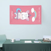 Individuelle Name-, Text- und Farbband Niedlich Un Banner (Messeveranstaltung)