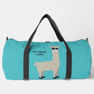 Individuelle Name, Text und Farbe Cool Lama Duffle Bag