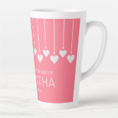 Individuelle Name-, Text- und Farbhörer Milchtasse (Rechts)