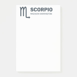 Individuelle Name-/Text- und Farbsignatur Post-it Klebezettel