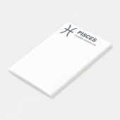 Individuelle Name-/Text- und Farbzeichen Post-it Klebezettel (angewinkelt)