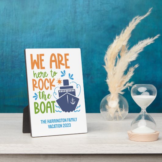 Individuelle Name-, Text- und Jahresfahrt Fotoplatte (Seite)