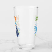 Individuelle Name-, Text- und Jahresfahrt Glas (Links)