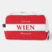 Individuelle Name & Text Wien - Wien - Wien Waschbeutel (Vorderseite)