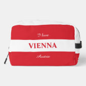 Individuelle Name & Text Wien - Wien - Wien Waschbeutel (Rückseite)