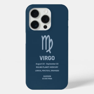 Individuelle Name / Text Zodiac Signage Virgo Case-Mate iPhone Hülle