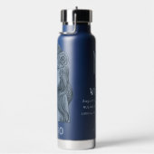 Individuelle Name / Text Zodiac Signage Virgo Trinkflasche (rechts)