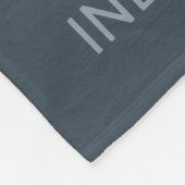 Individuelle Name / Text Zodiac Zeichenaquarius Fleecedecke (Ecke)