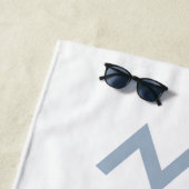 Individuelle Name / Text Zodiac Zeichenaquarius Strandtuch (Beispiel)